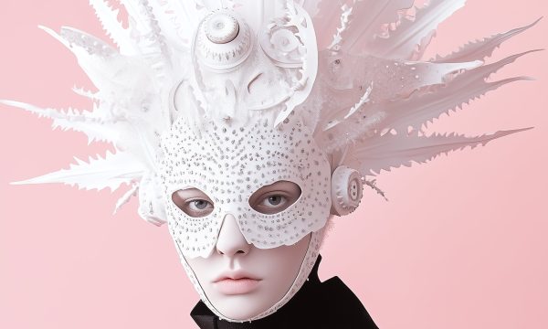 Avant-Garde Headpiece and Mask