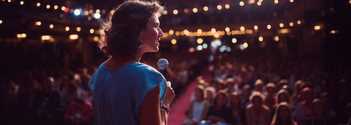 Speaker on Stage